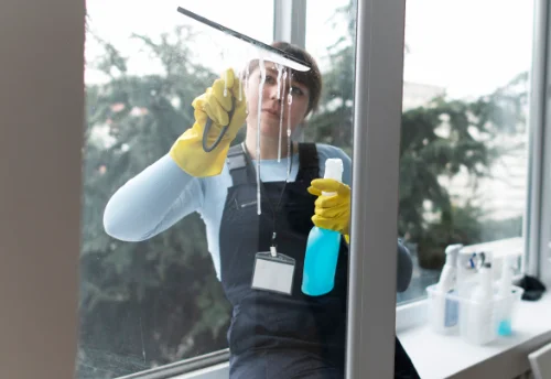Nettoyage de vitres intérieures et extérieures à Grand-Laviers